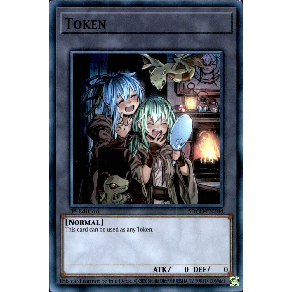 Token SDCH-ENT04 Yu-Gi-Oh! Card from the Spirit Charmers Set