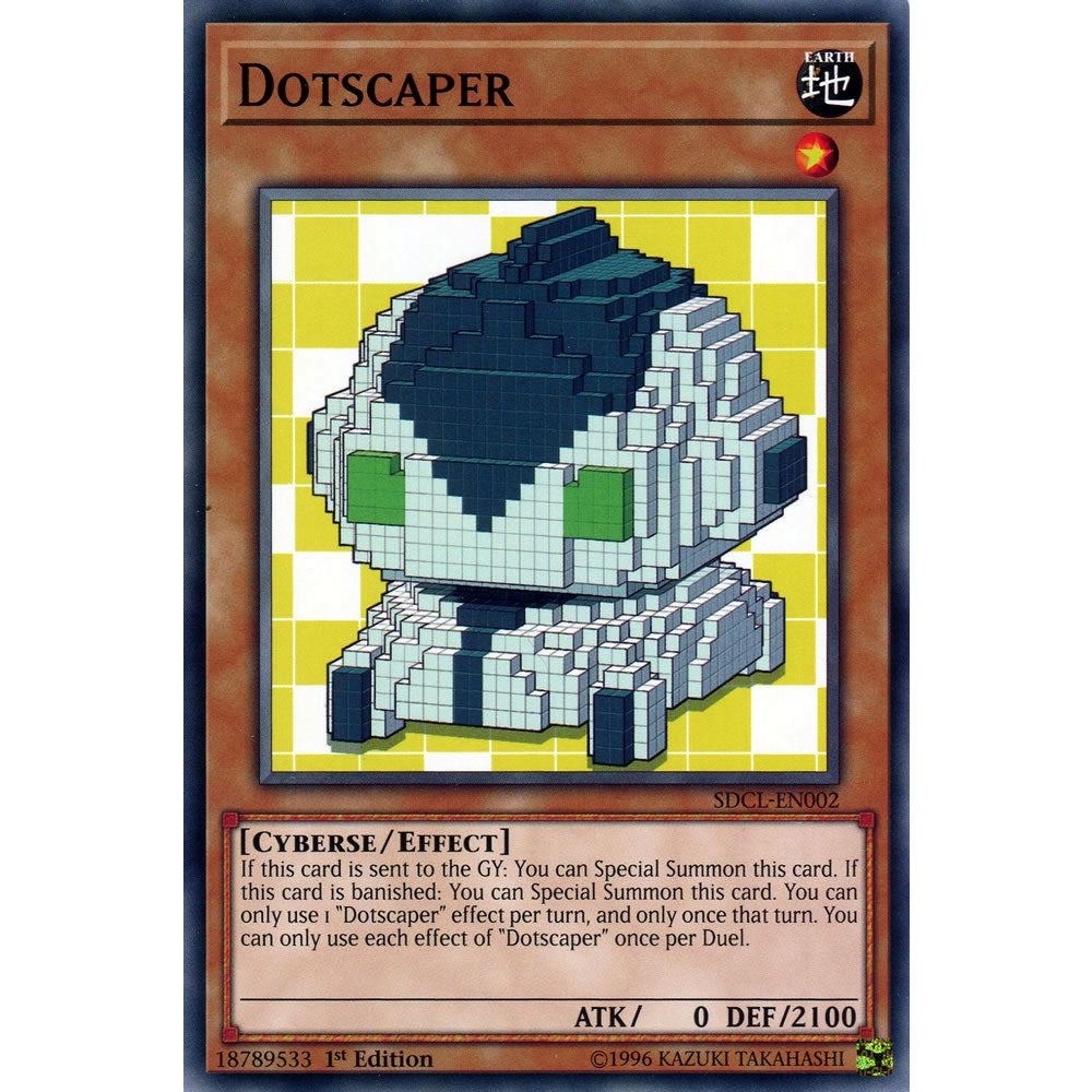 Dotscaper SDCL-EN002 Yu-Gi-Oh! Card from the Cyberse Link Set