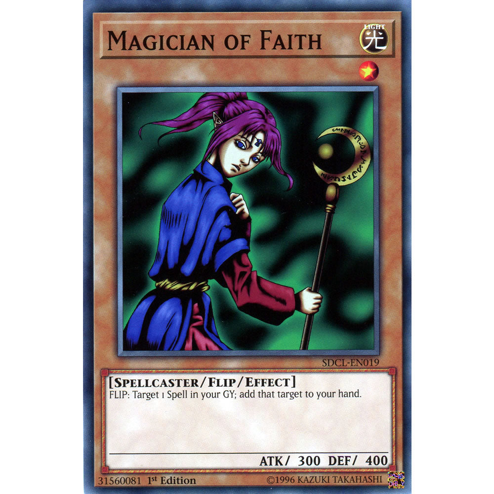 Magician of Faith SDCL-EN019 Yu-Gi-Oh! Card from the Cyberse Link Set