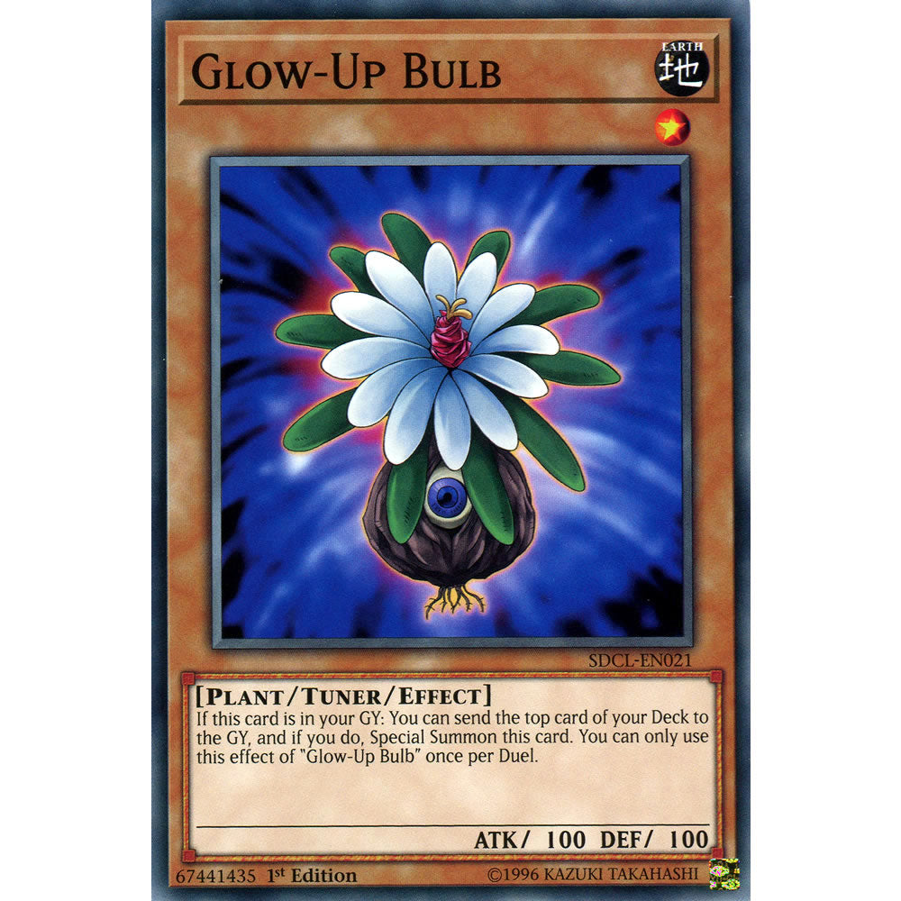 Glow-Up Bulb SDCL-EN021 Yu-Gi-Oh! Card from the Cyberse Link Set