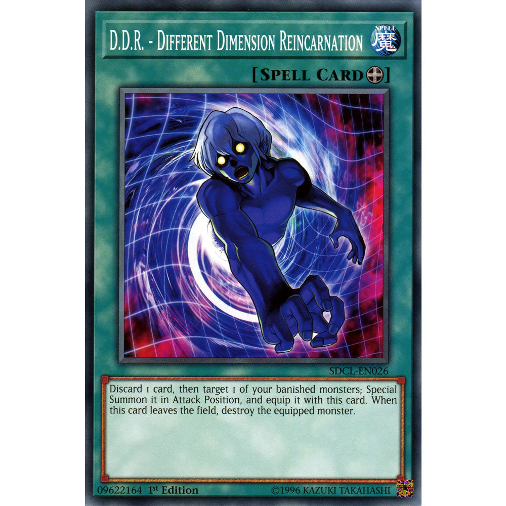 D.D.R. - Different Dimension Reincarnation SDCL-EN026 Yu-Gi-Oh! Card from the Cyberse Link Set