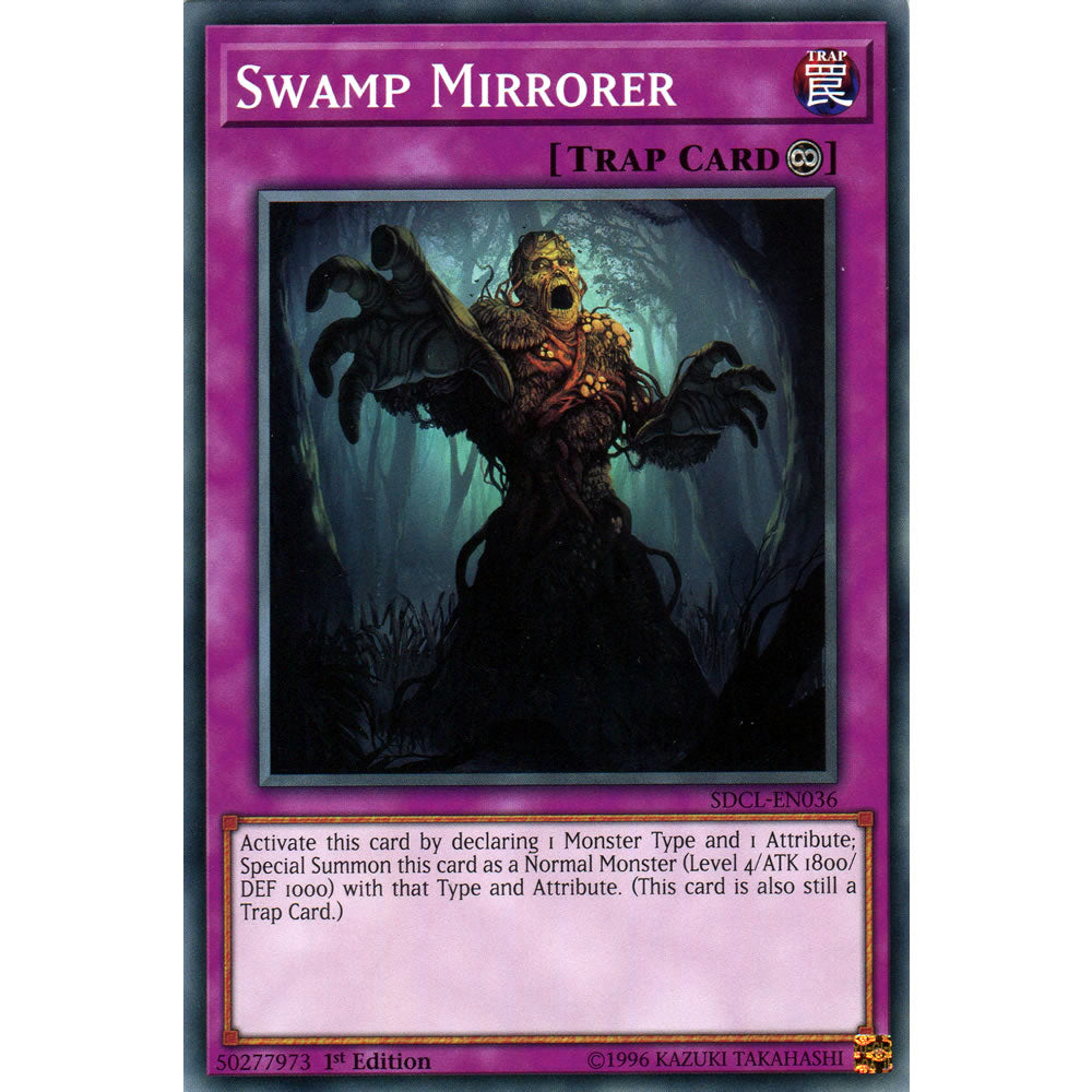 Swamp Mirrorer SDCL-EN036 Yu-Gi-Oh! Card from the Cyberse Link Set