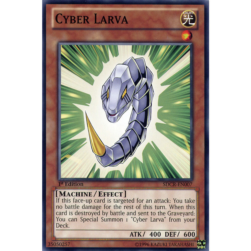 Cyber Larva SDCR-EN007 Yu-Gi-Oh! Card from the Cyberdragon Revolution Set