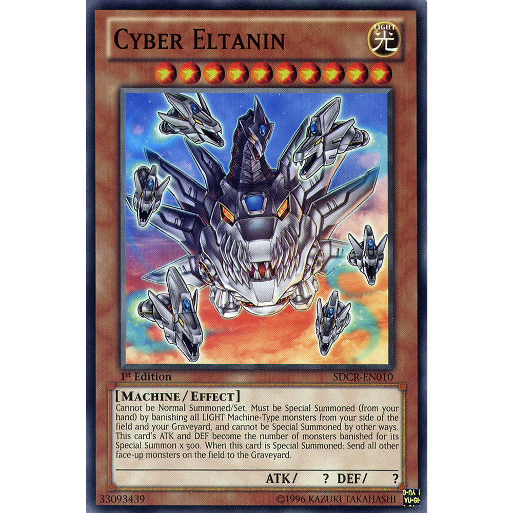 Cyber Eltanin SDCR-EN010 Yu-Gi-Oh! Card from the Cyberdragon Revolution Set