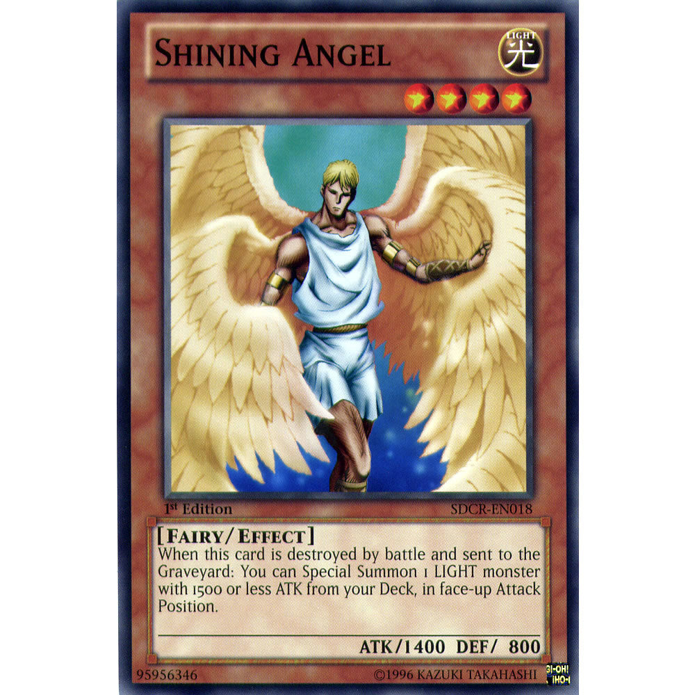 Shining Angel SDCR-EN018 Yu-Gi-Oh! Card from the Cyberdragon Revolution Set