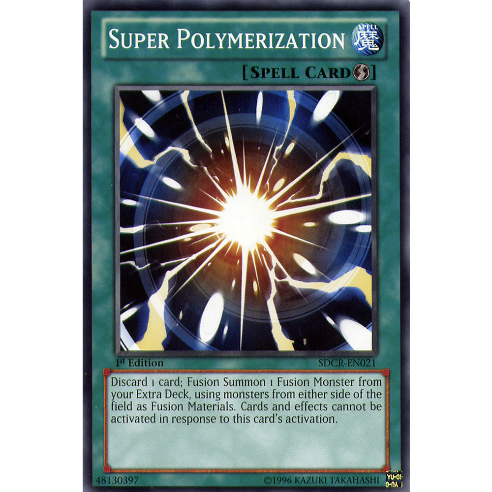 Super Polymerization SDCR-EN021 Yu-Gi-Oh! Card from the Cyberdragon Revolution Set