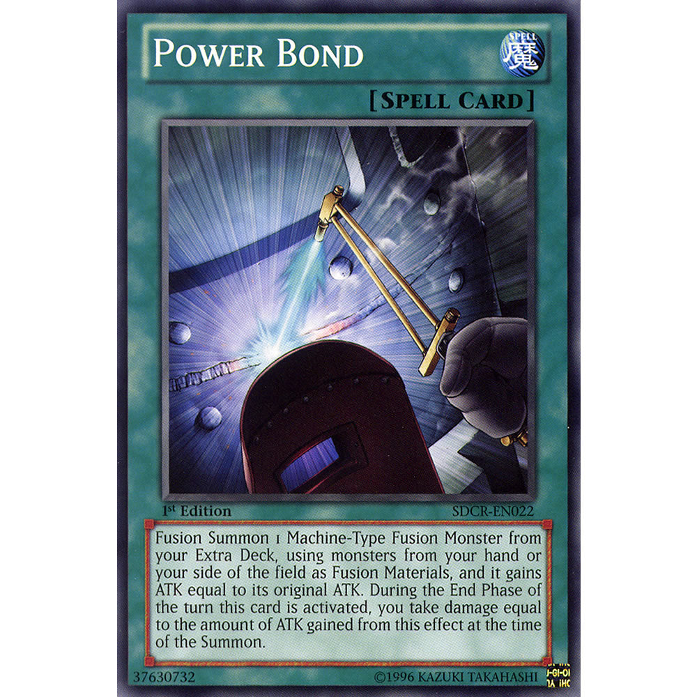 Power Bond SDCR-EN022 Yu-Gi-Oh! Card from the Cyberdragon Revolution Set