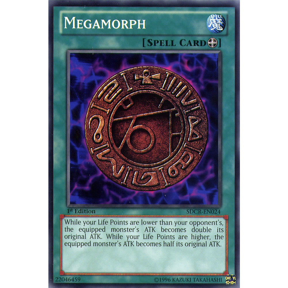 Megamorph SDCR-EN024 Yu-Gi-Oh! Card from the Cyberdragon Revolution Set