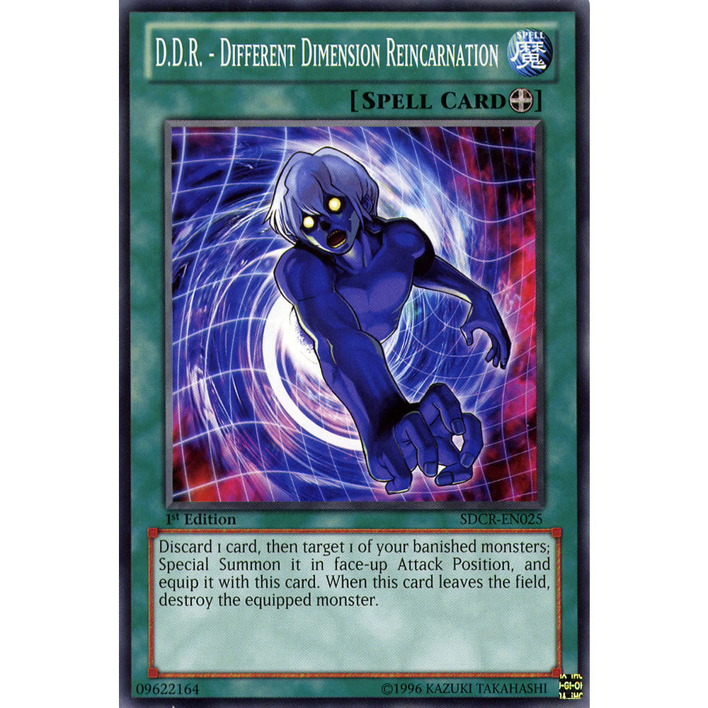 D.D.R. - Different Dimension Reincarnation SDCR-EN025 Yu-Gi-Oh! Card from the Cyberdragon Revolution Set