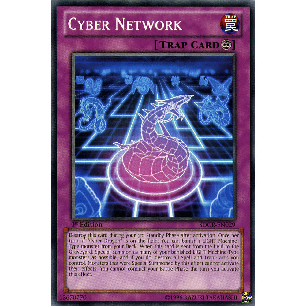 Cyber Network SDCR-EN029 Yu-Gi-Oh! Card from the Cyberdragon Revolution Set