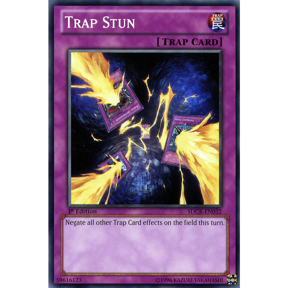Trap Stun SDCR-EN032 Yu-Gi-Oh! Card from the Cyberdragon Revolution Set