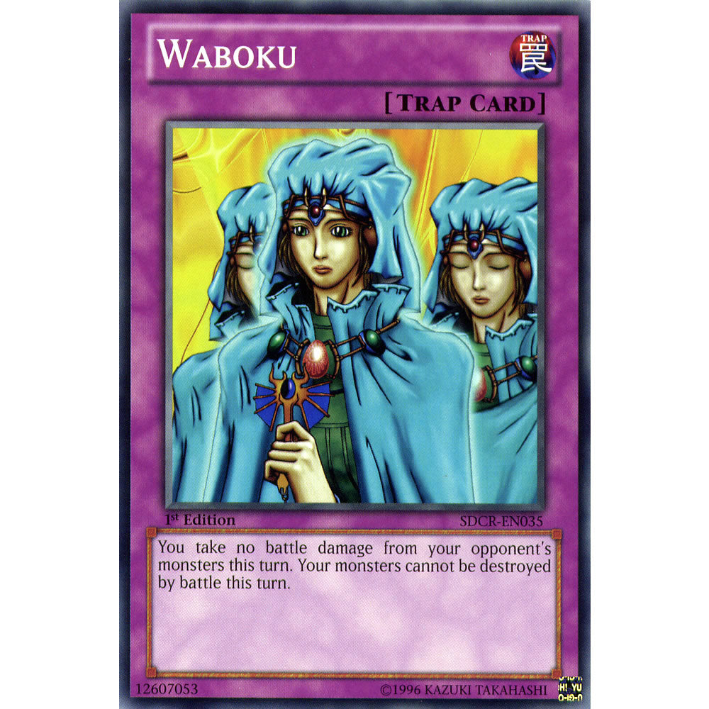 Waboku SDCR-EN035 Yu-Gi-Oh! Card from the Cyberdragon Revolution Set
