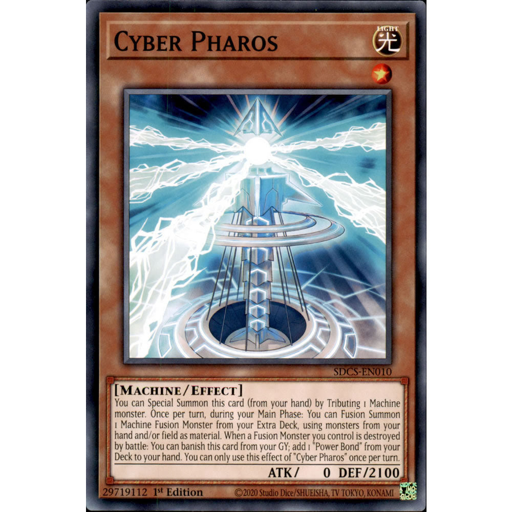 Cyber Pharos SDCS-EN010 Yu-Gi-Oh! Card from the Cyber Strike Set