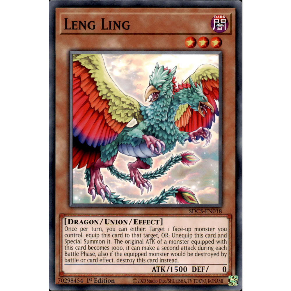 Leng Ling SDCS-EN018 Yu-Gi-Oh! Card from the Cyber Strike Set