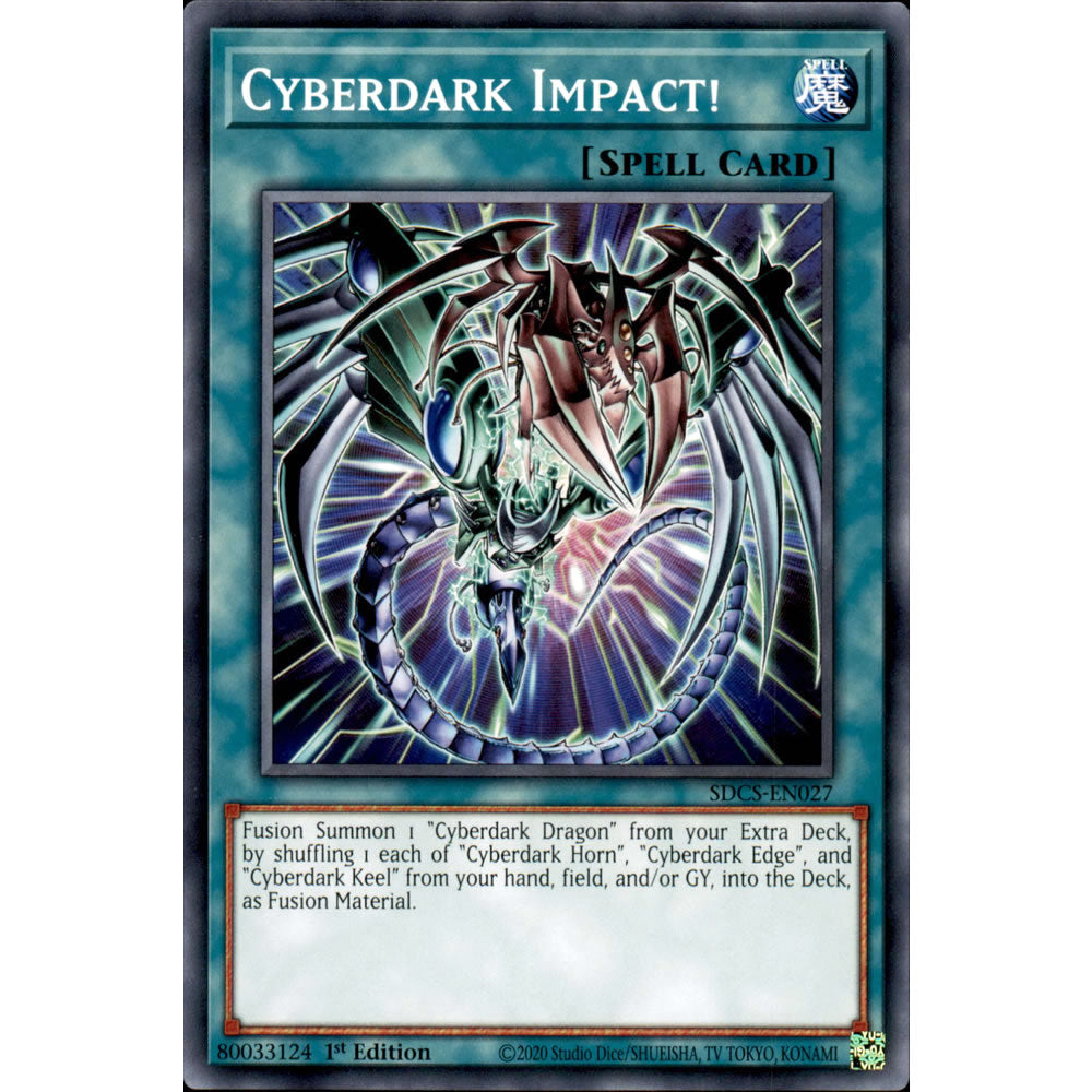 Cyberdark Impact! SDCS-EN027 Yu-Gi-Oh! Card from the Cyber Strike Set