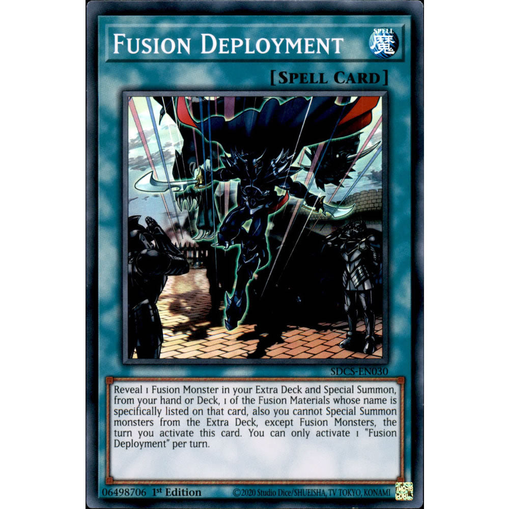 Fusion Deployment SDCS-EN030 Yu-Gi-Oh! Card from the Cyber Strike Set