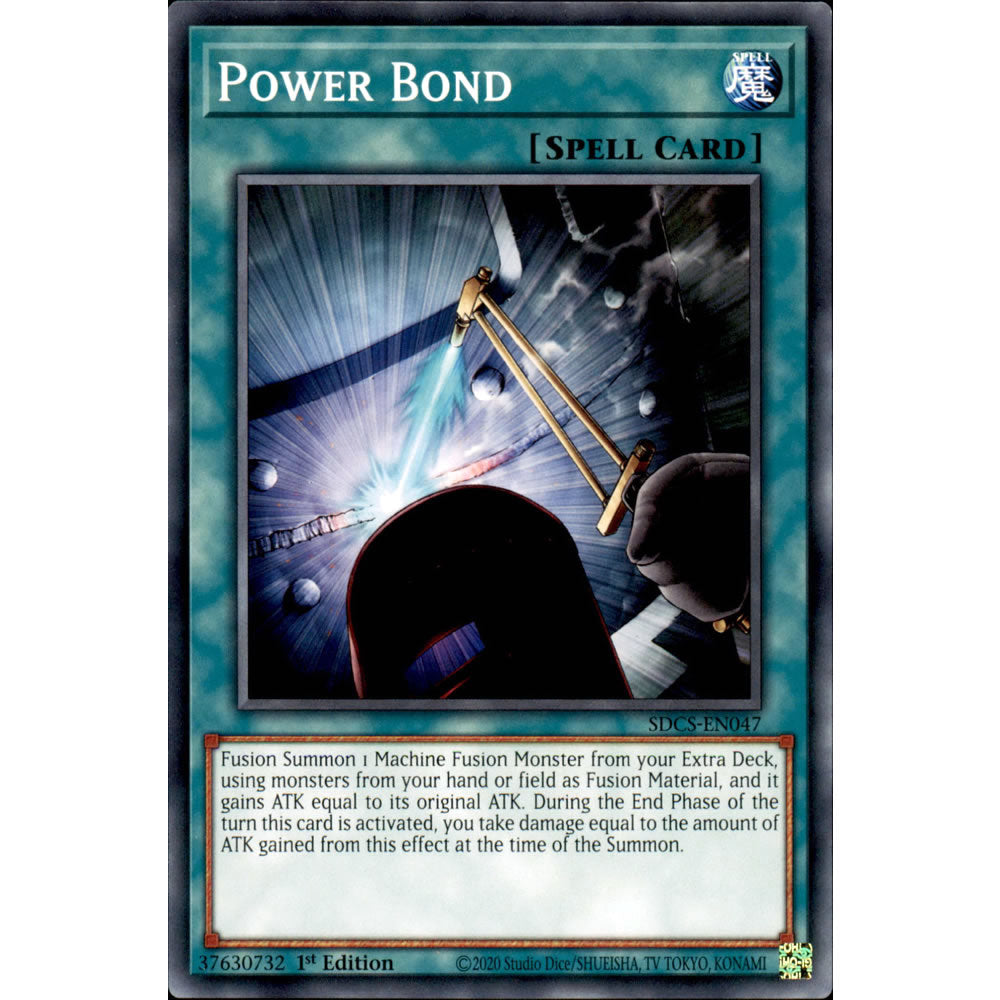 Power Bond SDCS-EN047 Yu-Gi-Oh! Card from the Cyber Strike Set