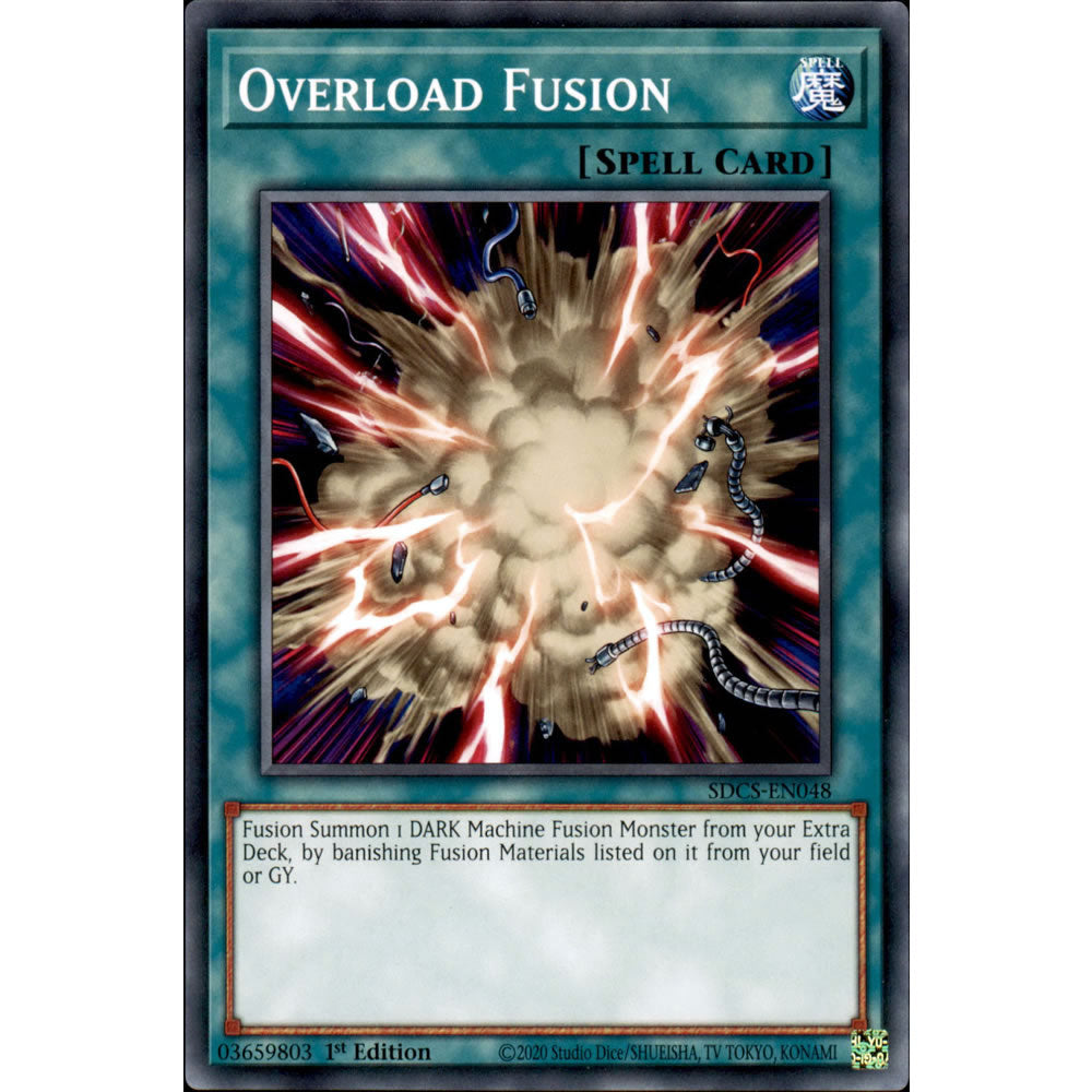 Overload Fusion SDCS-EN048 Yu-Gi-Oh! Card from the Cyber Strike Set