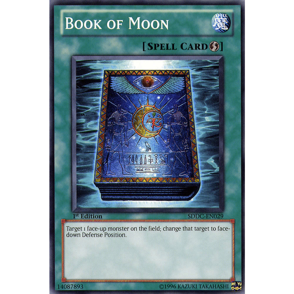 Book of Moon SDDC-EN029 Yu-Gi-Oh! Card from the Dragon's Collide Set