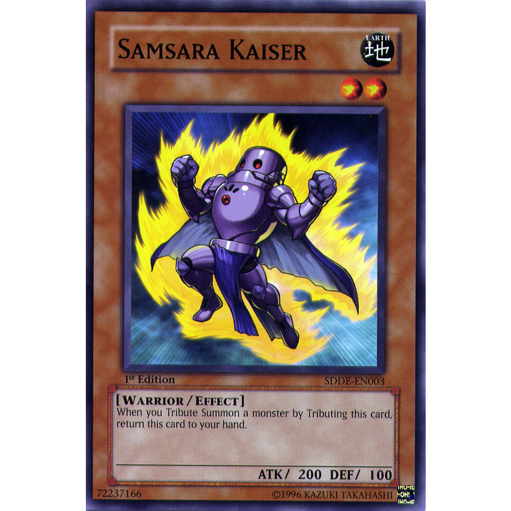 Samsara Kaiser SDDE-EN003 Yu-Gi-Oh! Card from the Dark Emperor Set