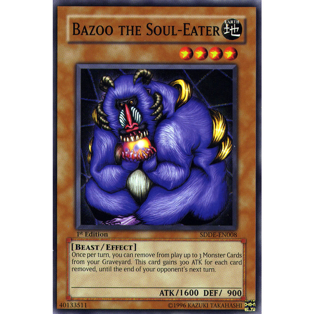 Bazoo the Soul-Eater SDDE-EN008 Yu-Gi-Oh! Card from the Dark Emperor Set