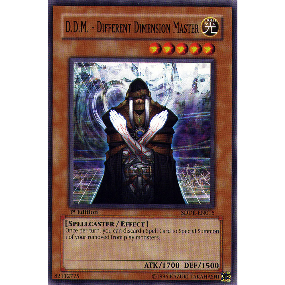 D.D.M. - Different Dimension Master SDDE-EN015 Yu-Gi-Oh! Card from the Dark Emperor Set