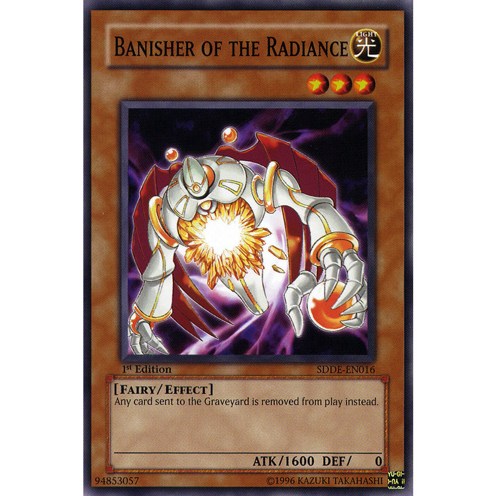 Banisher of the Radiance SDDE-EN016 Yu-Gi-Oh! Card from the Dark Emperor Set