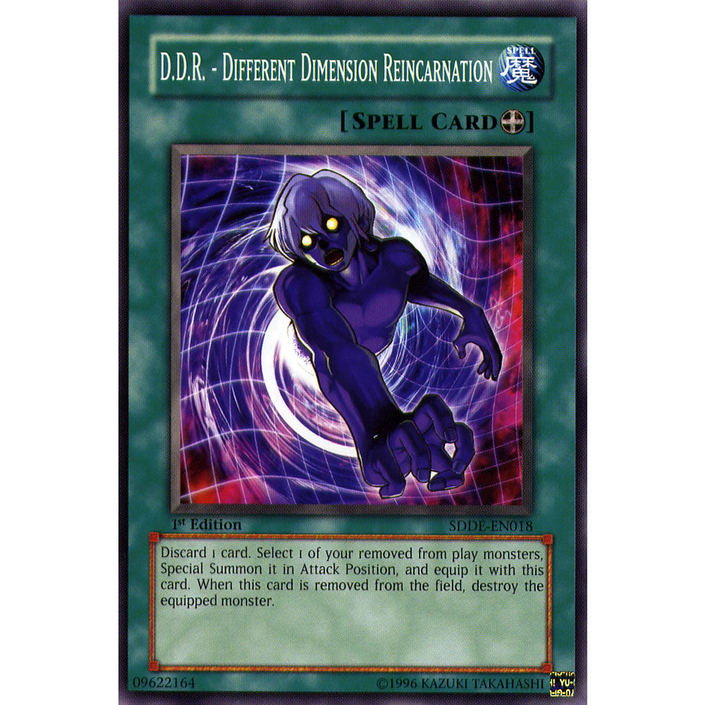 D.D.R.  Different Dimension Reincarnation  SDDE-EN018 Yu-Gi-Oh! Card from the Dark Emperor Set