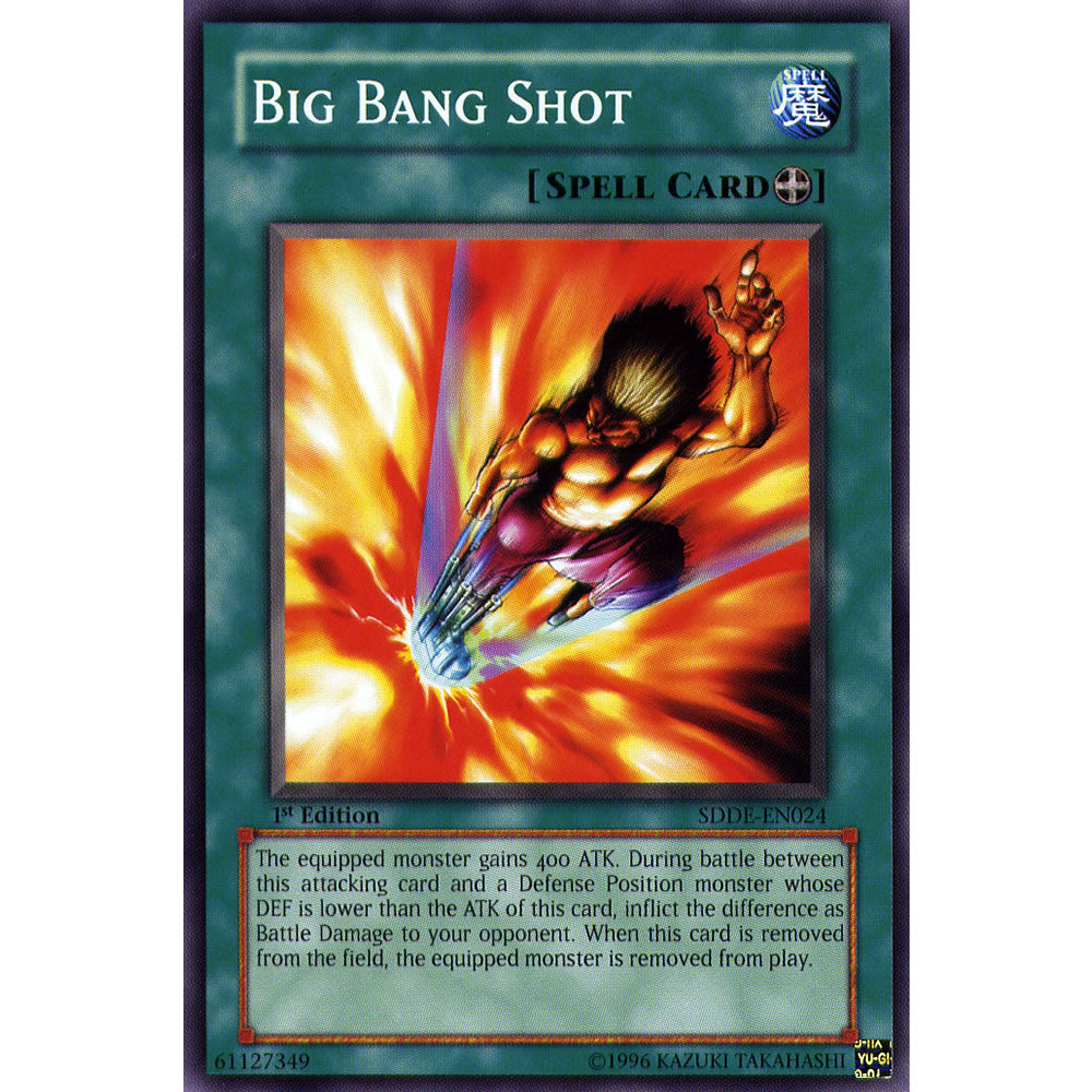 Big Bang Shot SDDE-EN024 Yu-Gi-Oh! Card from the Dark Emperor Set