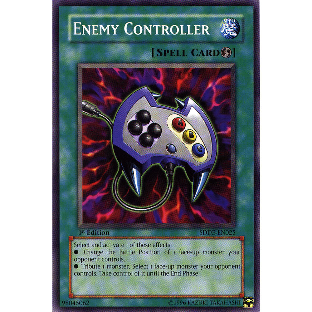 Enemy Controller SDDE-EN025 Yu-Gi-Oh! Card from the Dark Emperor Set
