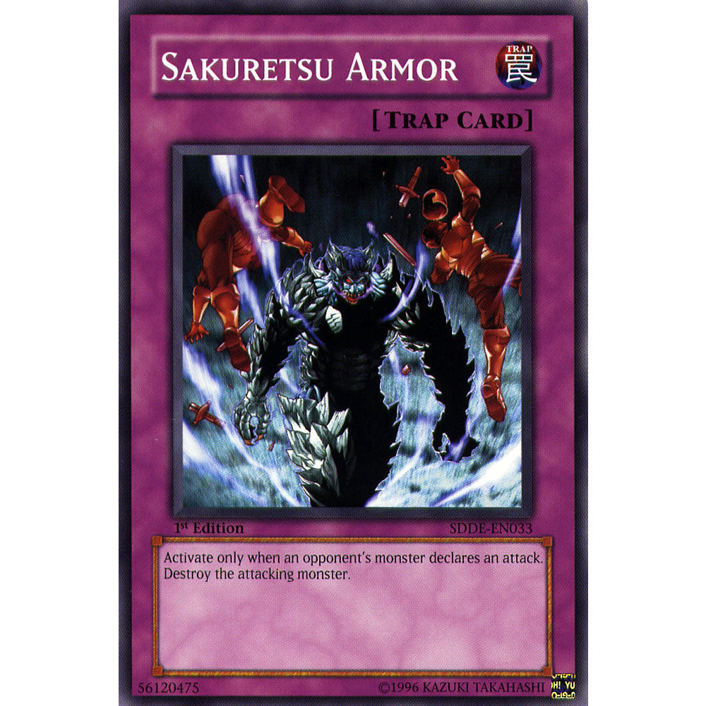 Sakuretsu Armor SDDE-EN033 Yu-Gi-Oh! Card from the Dark Emperor Set