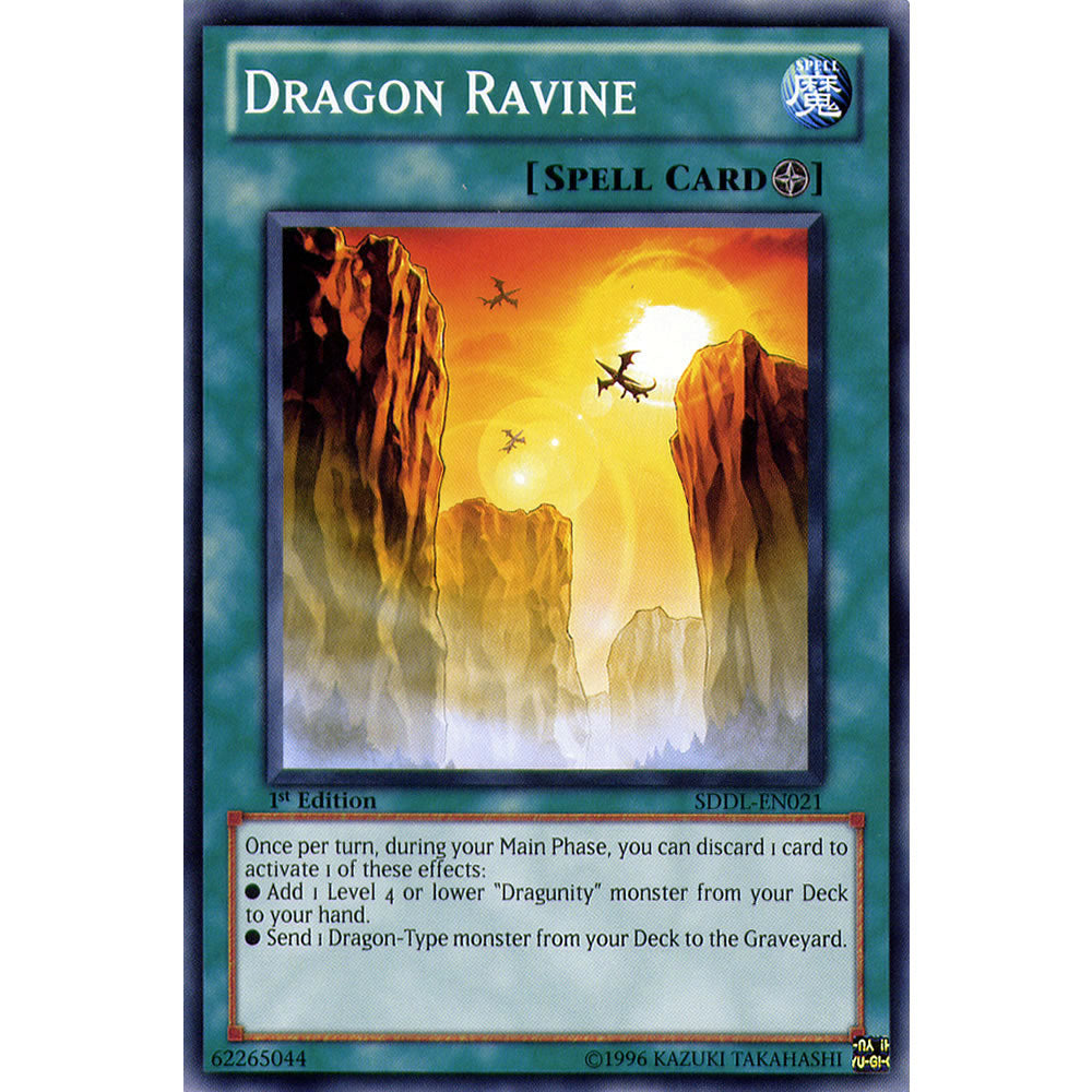 Dragon Ravine SDDL-EN021 Yu-Gi-Oh! Card from the Dragunity Legion Set