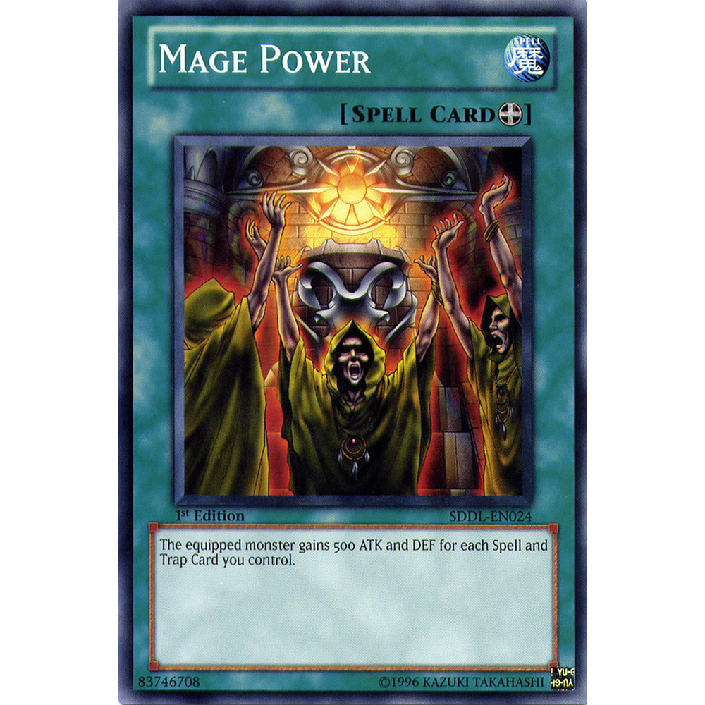 Mage Power SDDL-EN024 Yu-Gi-Oh! Card from the Dragunity Legion Set