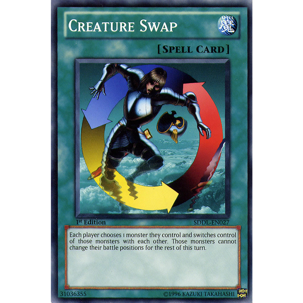 Creature Swap SDDL-EN027 Yu-Gi-Oh! Card from the Dragunity Legion Set
