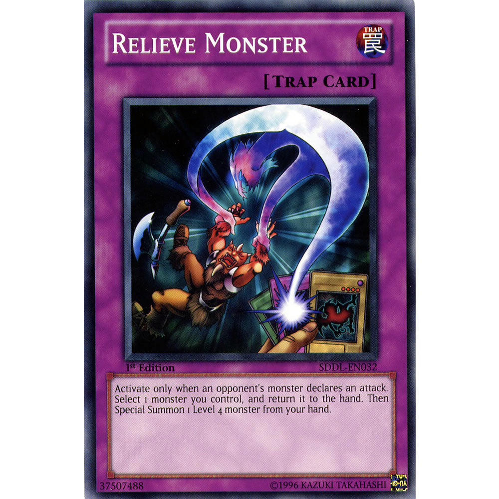 Relieve Monster SDDL-EN032 Yu-Gi-Oh! Card from the Dragunity Legion Set