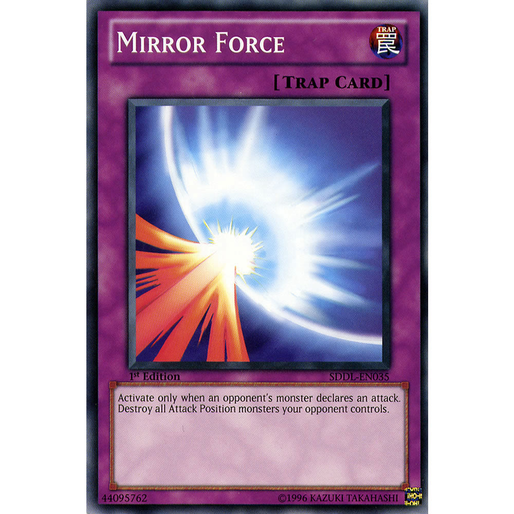 Mirror Force SDDL-EN035 Yu-Gi-Oh! Card from the Dragunity Legion Set