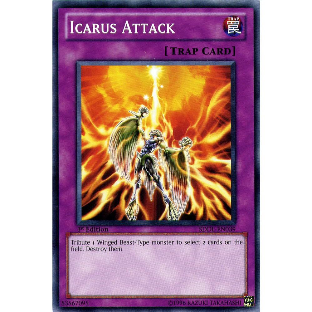 Icarus Attack SDDL-EN039 Yu-Gi-Oh! Card from the Dragunity Legion Set