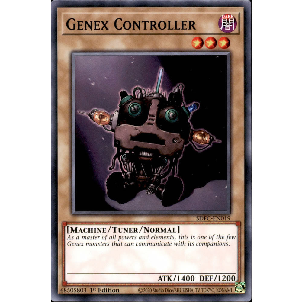 Genex Controller SDFC-EN019 Yu-Gi-Oh! Card from the Freezing Chains Set