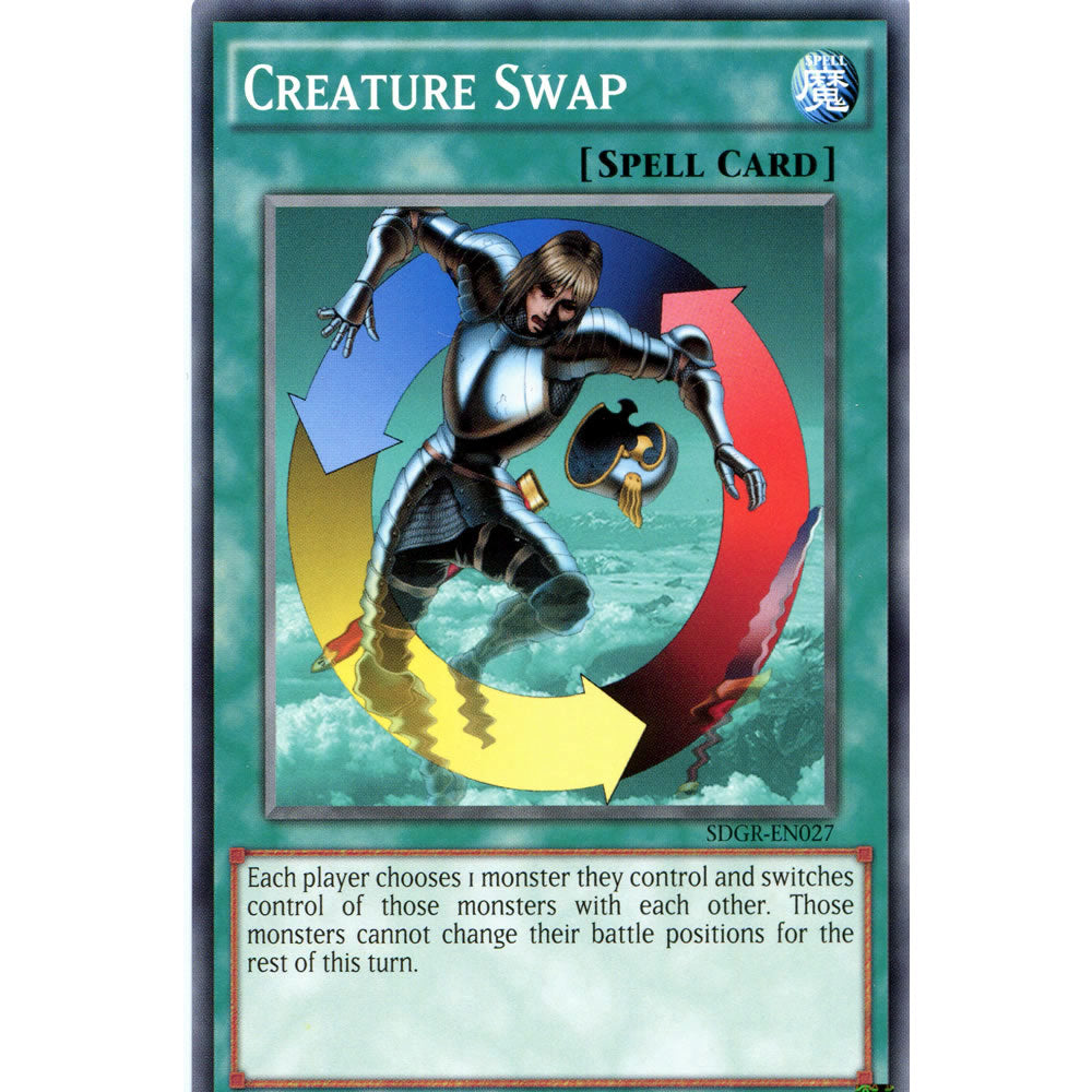 Creature Swap SDGR-EN027 Yu-Gi-Oh! Card from the Geargia Rampage Set