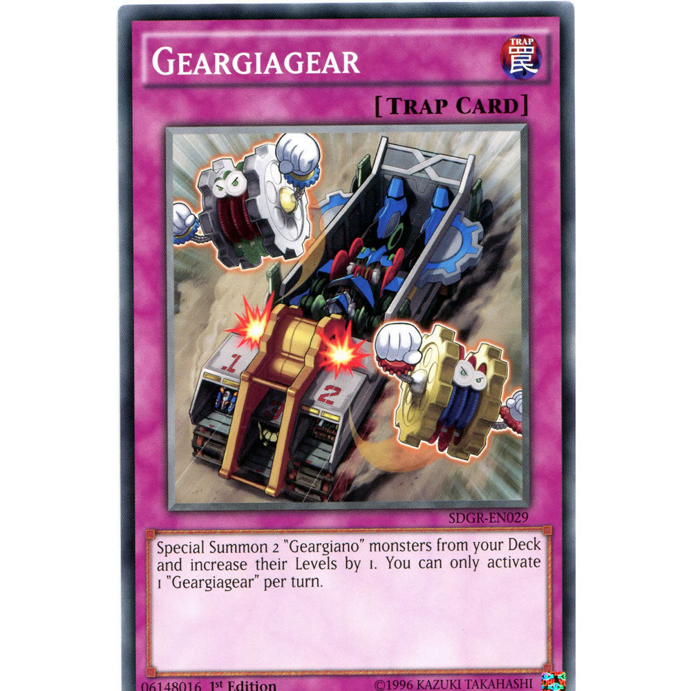 Geargiagear SDGR-EN029 Yu-Gi-Oh! Card from the Geargia Rampage Set