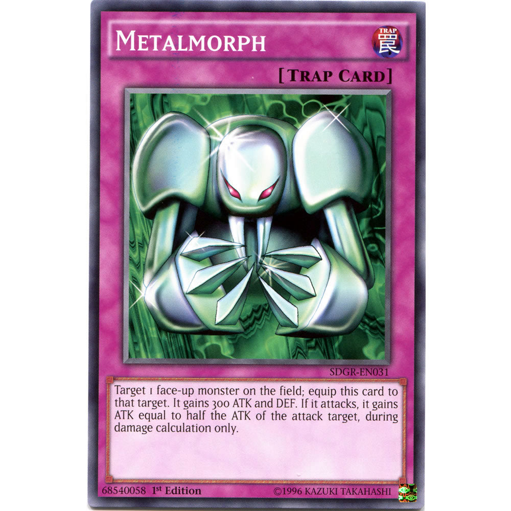 Metalmorph SDGR-EN031 Yu-Gi-Oh! Card from the Geargia Rampage Set