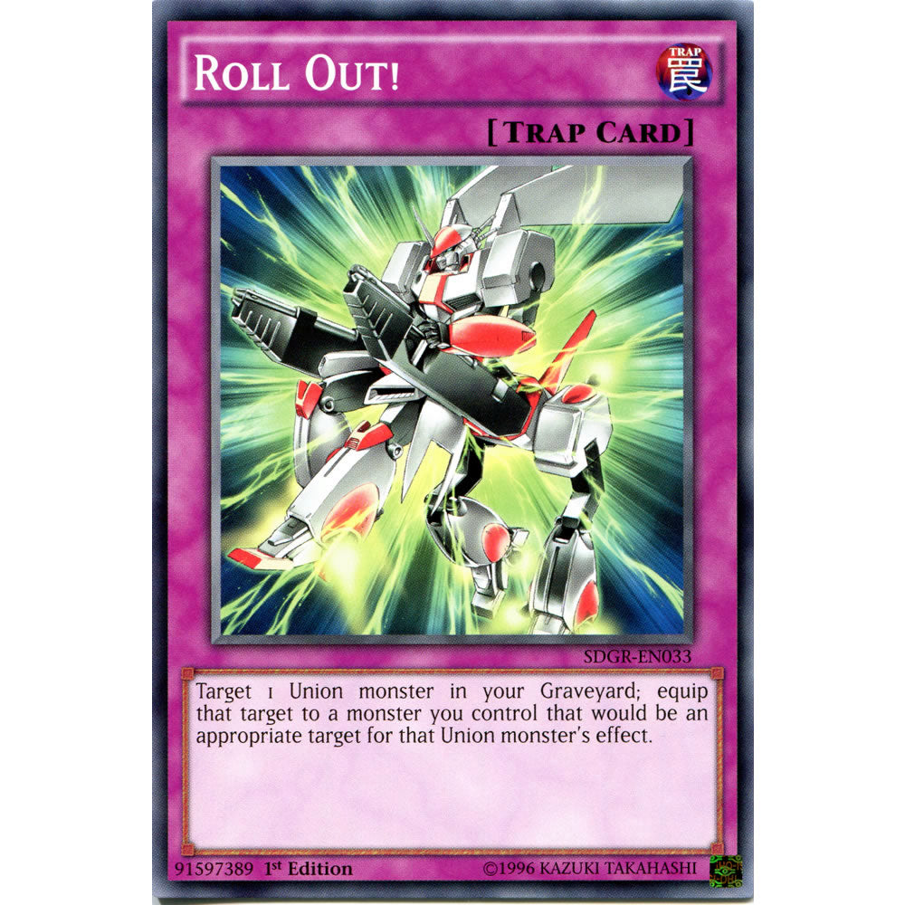 Roll Out! SDGR-EN033 Yu-Gi-Oh! Card from the Geargia Rampage Set