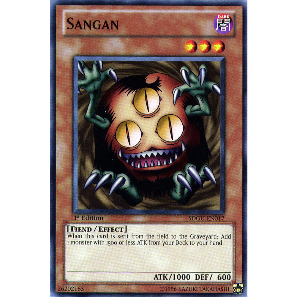 Sangan SDGU-EN017 Yu-Gi-Oh! Card from the Gates of the Underworld Set