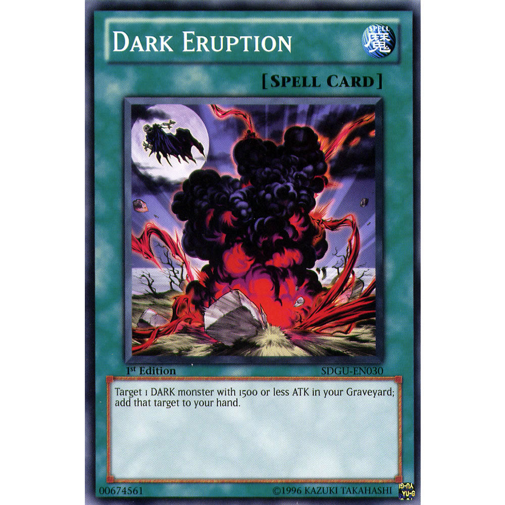 Dark Eruption SDGU-EN030 Yu-Gi-Oh! Card from the Gates of the Underworld Set