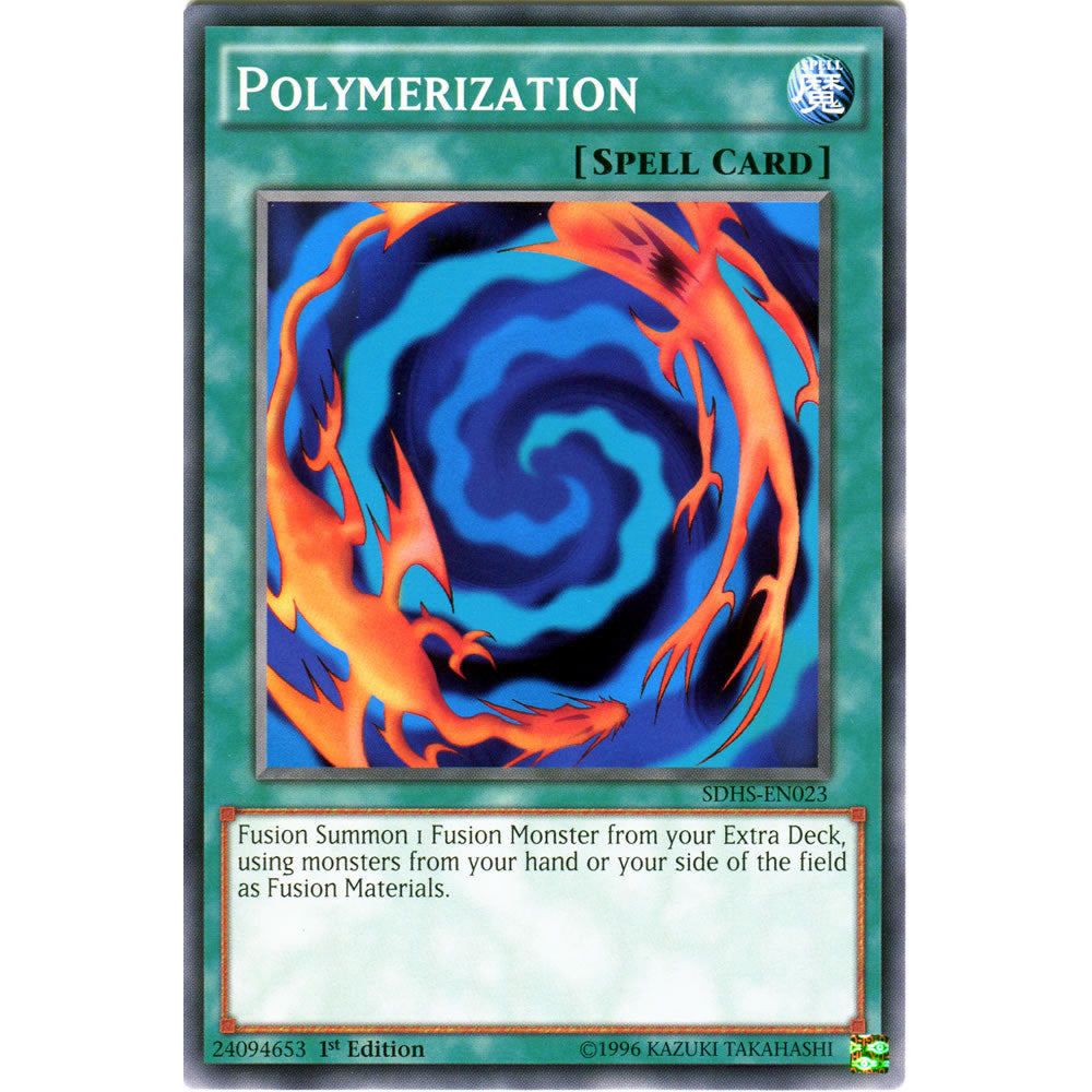 Polymerization SDHS-EN023 Yu-Gi-Oh! Card from the Hero Strike Set