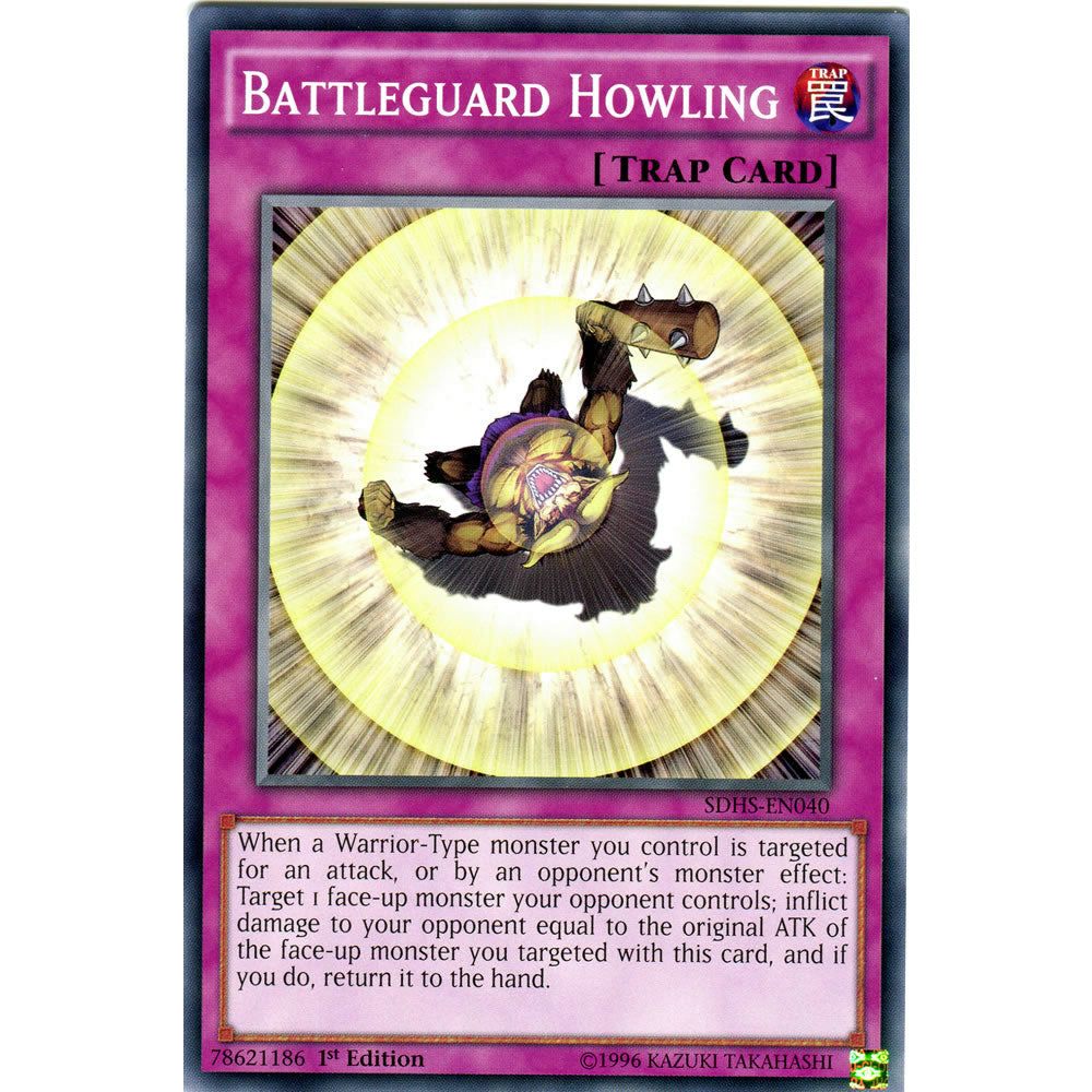 Battleguard Howling SDHS-EN040 Yu-Gi-Oh! Card from the Hero Strike Set