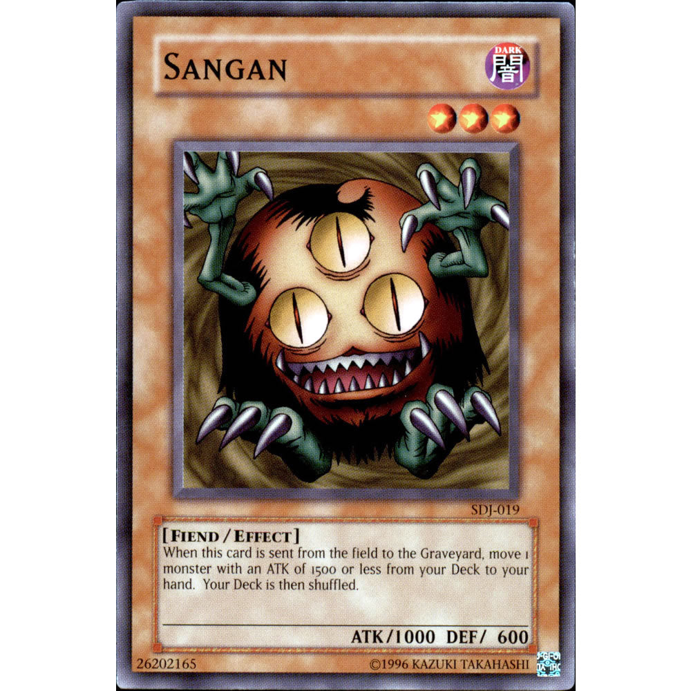 Sangan SDJ-019 Yu-Gi-Oh! Card from the Joey Set