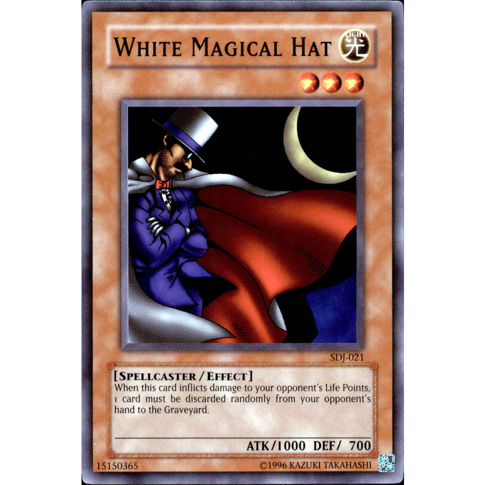 White Magical Hat SDJ-021 Yu-Gi-Oh! Card from the Joey Set