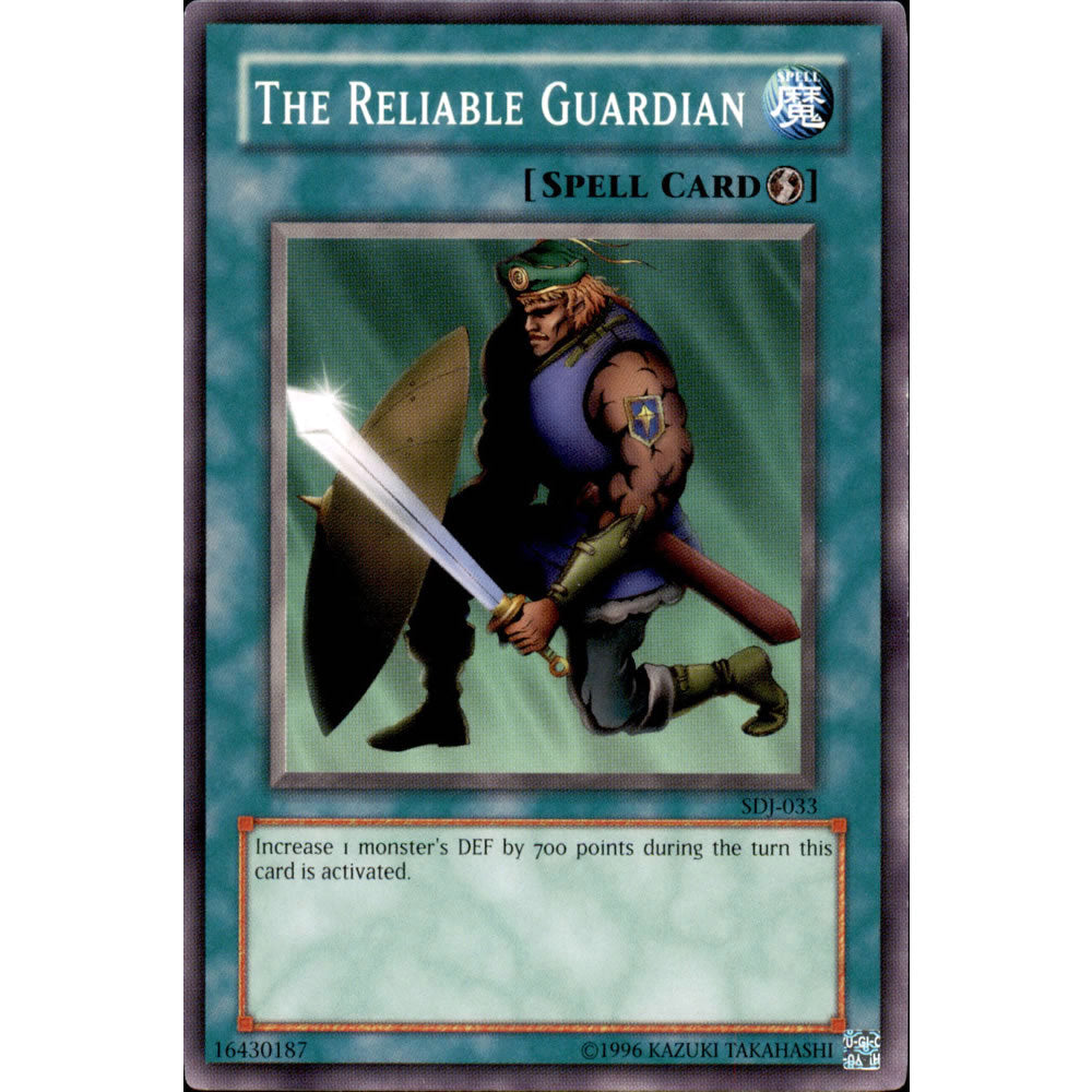 The Reliable Guardian SDJ-033 Yu-Gi-Oh! Card from the Joey Set