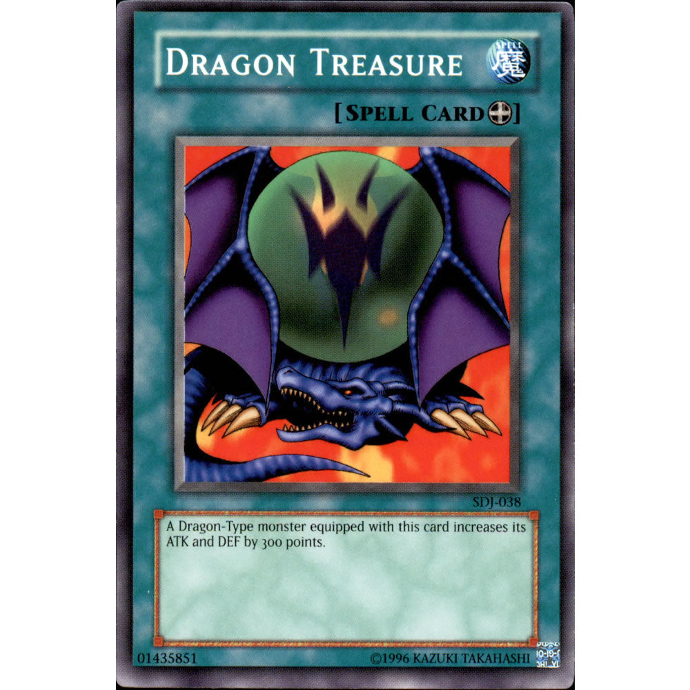 Dragon Treasure SDJ-038 Yu-Gi-Oh! Card from the Joey Set